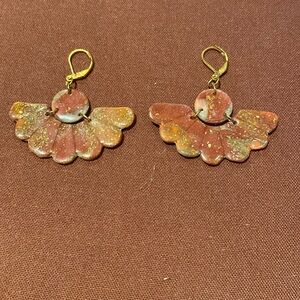 Polymer clay earrings